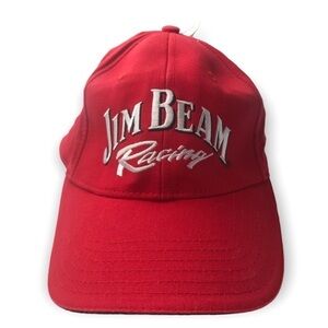Jim beam racing red hat